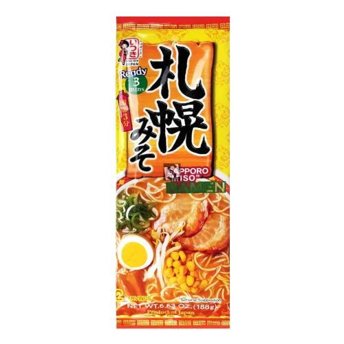 "ITSUKI" ANIMAL FREE SAPPORO MISO RAMEN 186G(12)