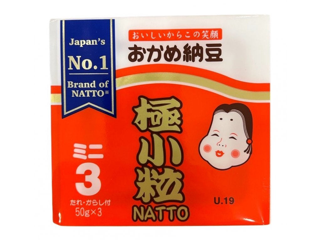 "OKAME" GOKUKOTSUBU NATTO MINI 50G*3(12)