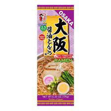 "ITSUKI" ANIMAL FREE OSAKA SHOYU TONKOTSU FU RAMEN 176G(12)