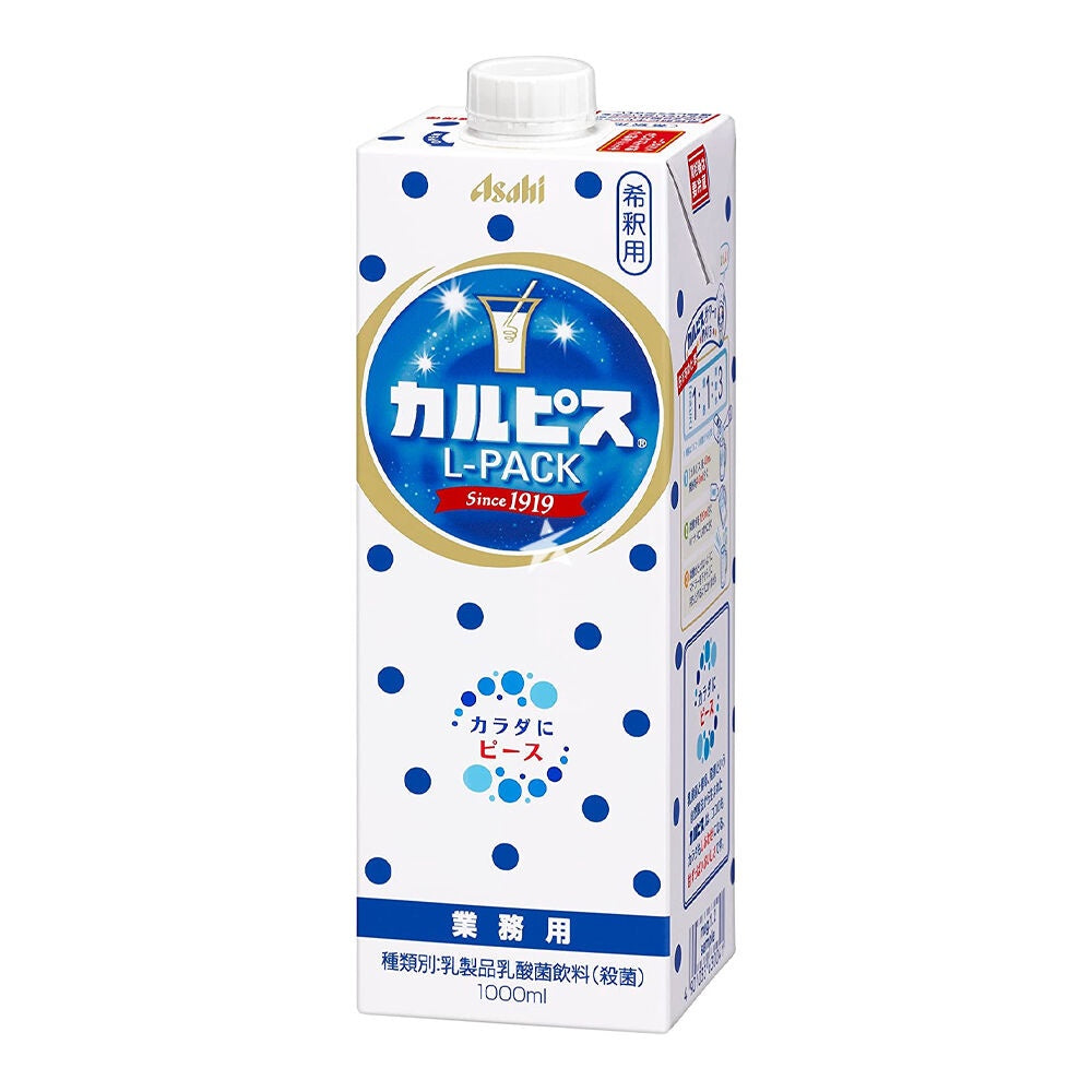 "ASAHI" CALPIS  L-PACK 1L (6)