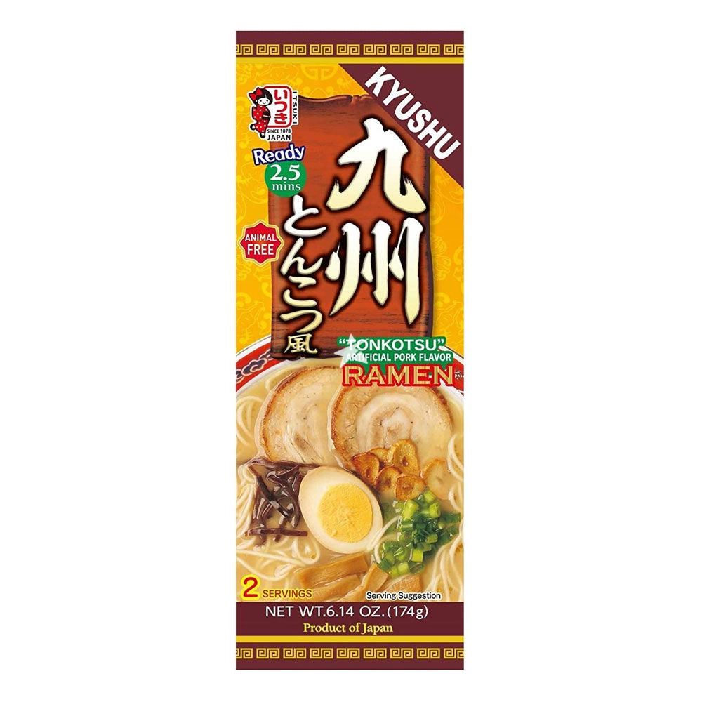 "ITSUKI" ANIMAL FREE KYUSHU TONKOTSU FU RAMEN 174G(12)