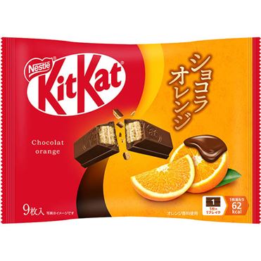 "NESTLE" KITKAT CHOCOLATE ORANGE 9P 104.4G