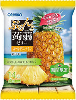 "ORIHIRO" PURUNTO JELLY GOLDEN PINEAPPLE 6P 120G (24)