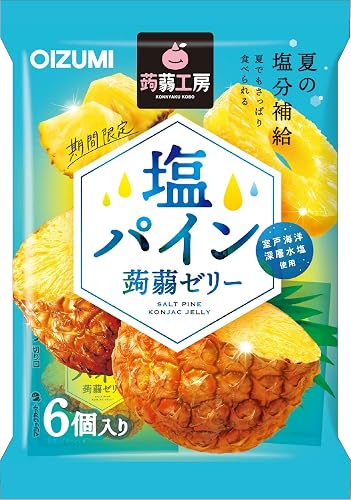 "SHIMONITA" KONJAC KOBO KONJAC JELLY SALT PINE FLABER 106G(16)