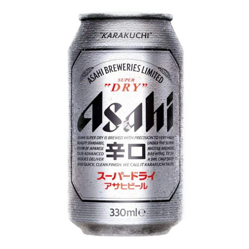 SUPER DRY ASAHI BEER 330ML(24)