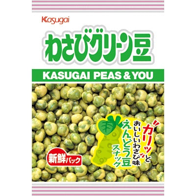 "KASUGAI"  WASABI GREEN MAME 72G(12*2)