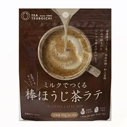 "TSUBOICHI" HOJI CHA LATTE MIX 60G (15)