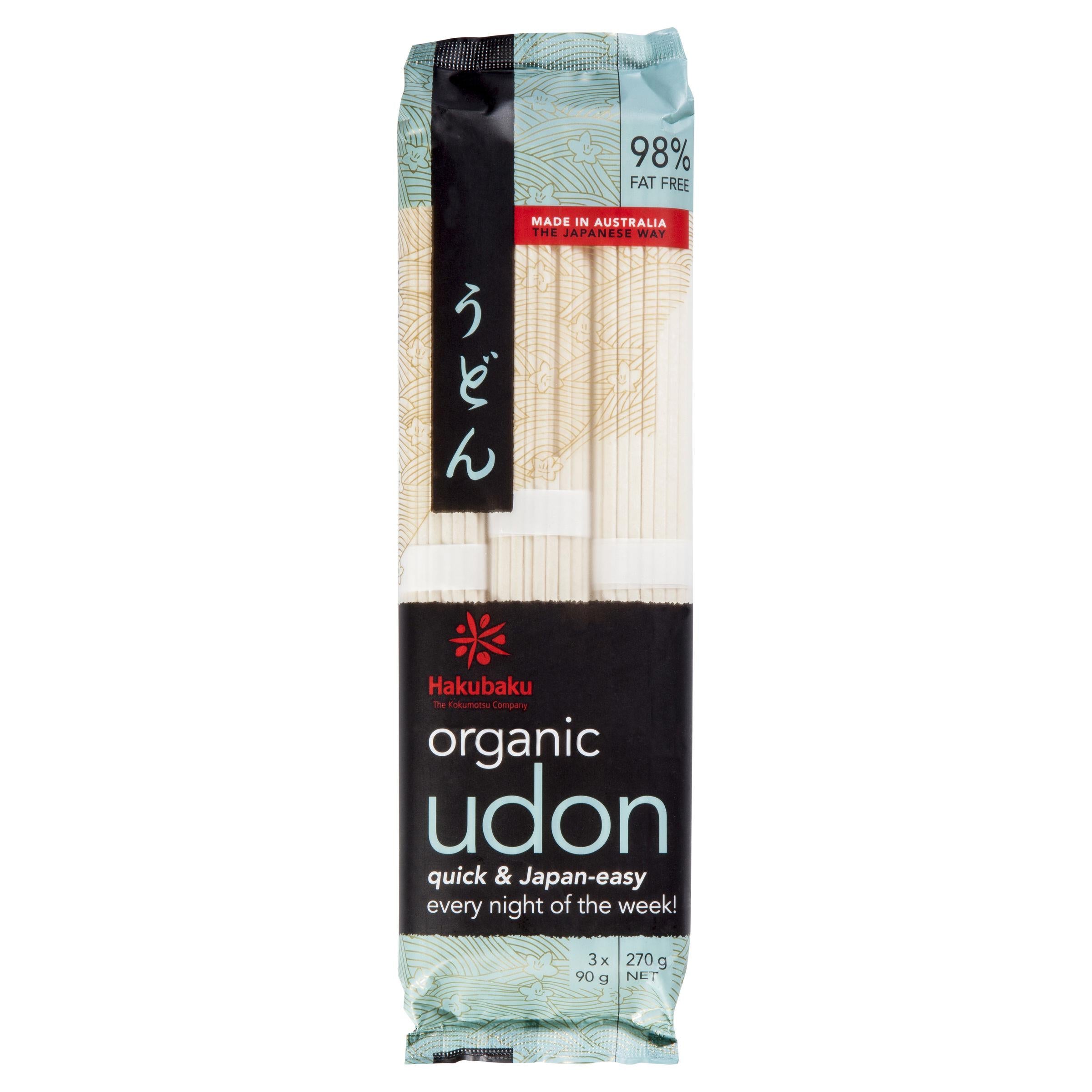 "HAKUBAKU" ORGANIC UDON 270G(8)