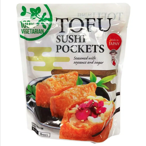 "OK FOOD" TOFU SUSHI POCKETS 10P 400G (20)