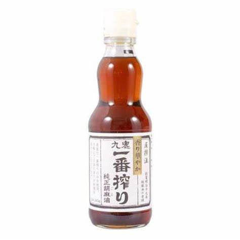 "KUKI" ICHIBAN SHIBORI PURE SESAME OIL 340G