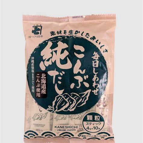 MAINICHI SHIAWASE KOMBU JYUN DASHI 4G*10P