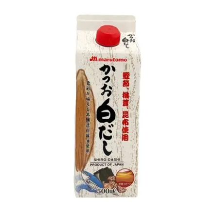 "MARUTOMO" EU SHIRODASHI 500ML(15x2)