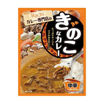 "HACHI SHOKUHIN" CURRY WITH MASHROOMS MEDIUM HOT 200G