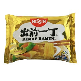 "NISSIN" DEMAE RAMEN CURRY 100G(10)