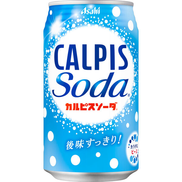 "ASAHI" CALPIS SODA 350ML (24)