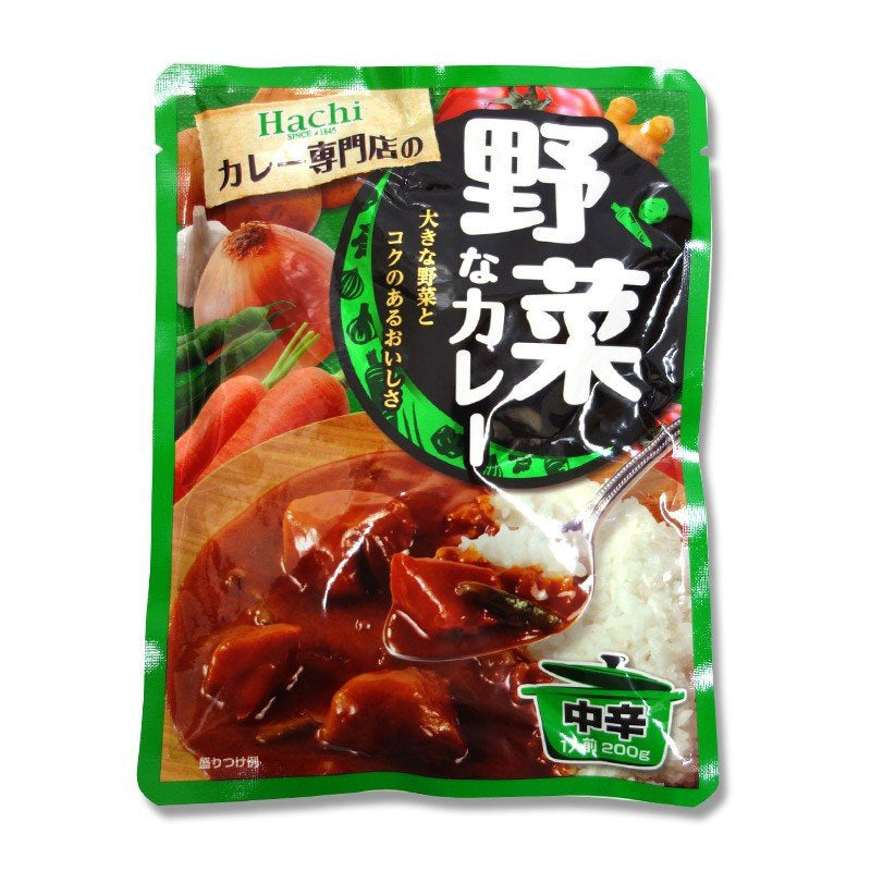 "HACHI SHOKUHIN" YASAI NA CURRY CHUKARA 200G (20)