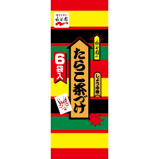 "NAGATANIEN" TARAKO CHAZUKE 6P 39G (20)