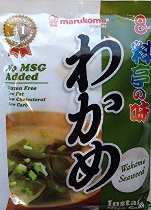 "MARUKOME" SOKUSEKI RYOTEI NO AJI WAKAME 8P 156G