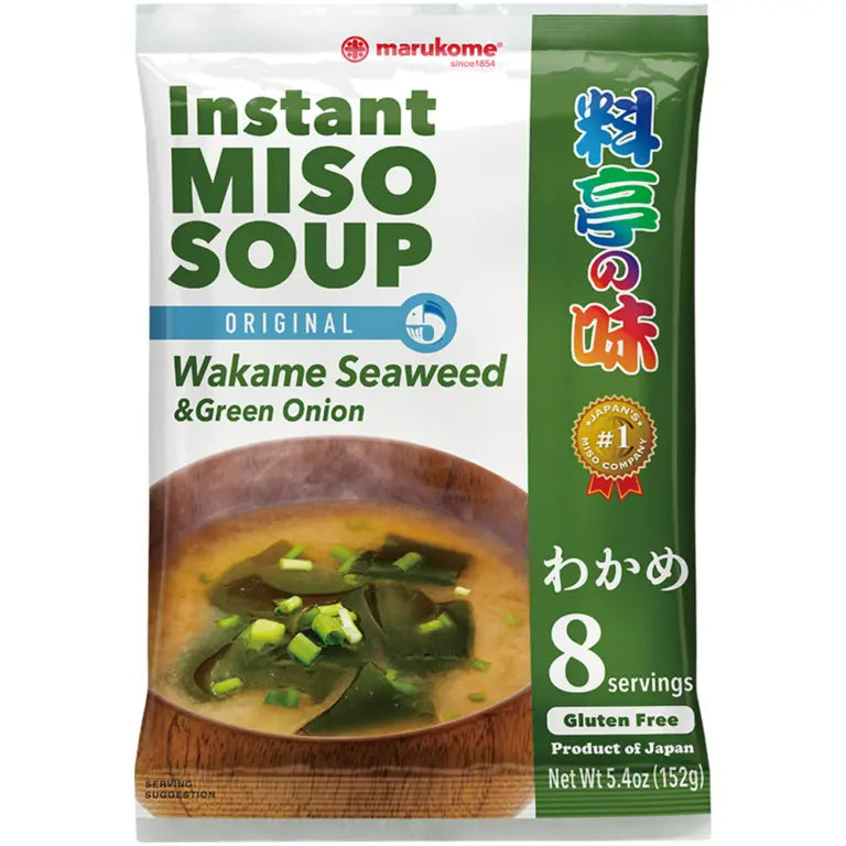 "MARUKOME" SOKUSEKI RYOTEI NO AJI WAKAME 8P 156G