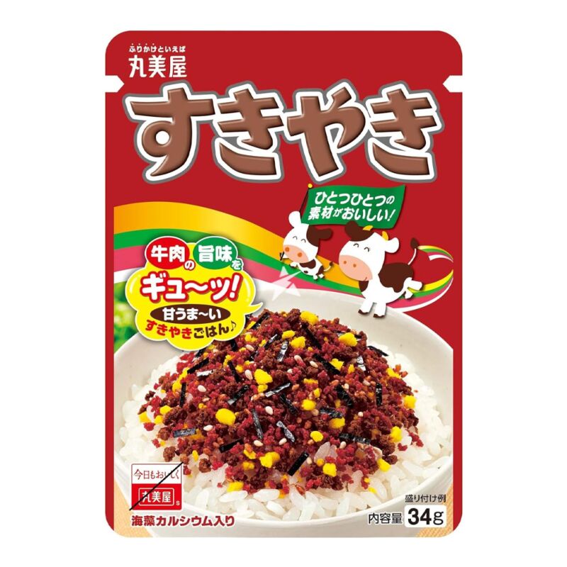"MARUMIYA" SUKIYAKI FURIKAKE 34G (10)