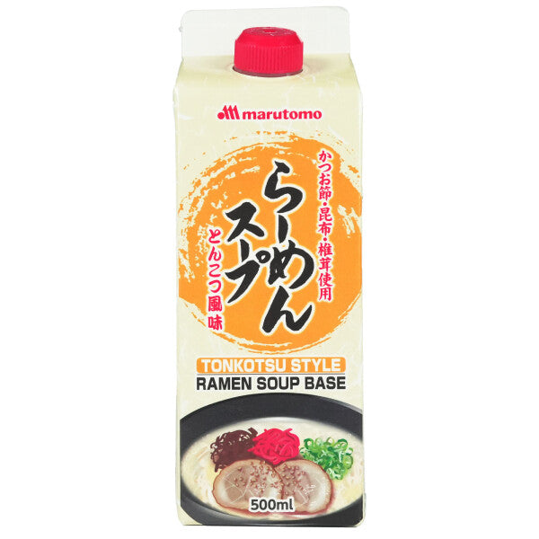 "MARUTOMO" EU RAMEN SOUP TONKOTSU 500ML (15)