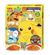 "MARUMIYA" POKEMON PUCHI PACK CURRY PORK&YASAI AMAKUCHI 120G(10)