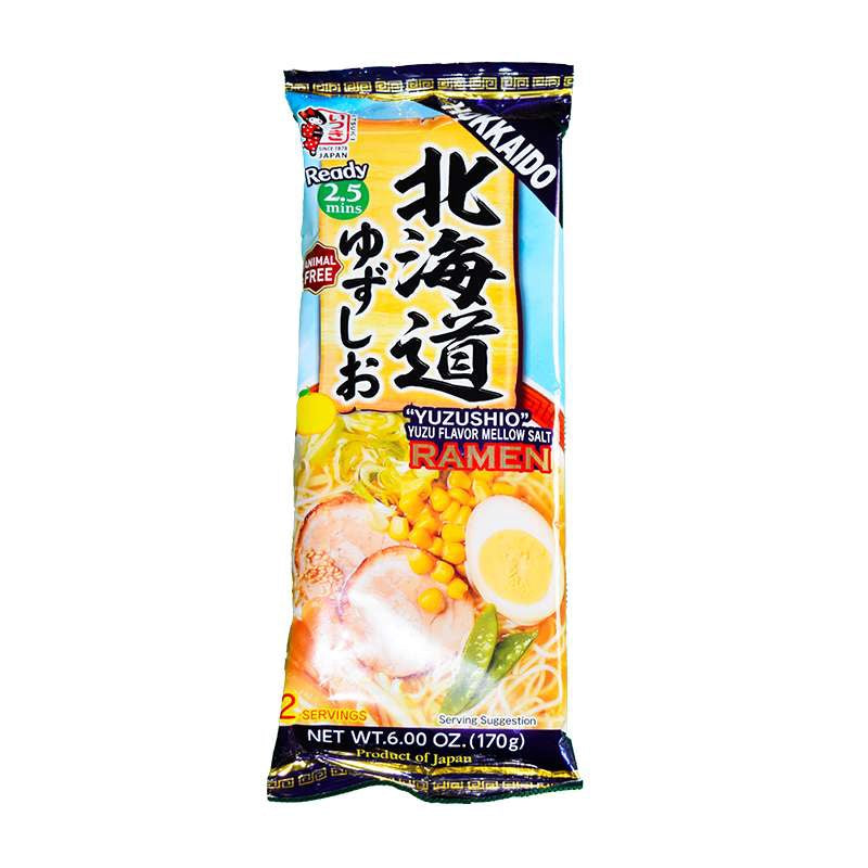 "ITSUKI" ANIMAL FREE HOKKAIDO YUZU SHIO RAMEN 170G(12)