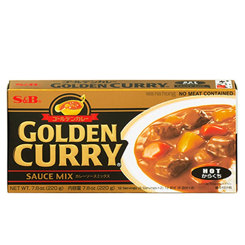 "S&B" GOLDEN CURRY KARAKUCHI 220G
