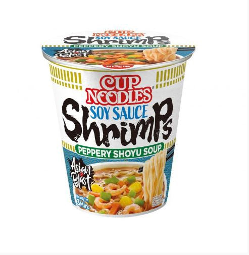 "NISSIN" CUP NOODLES SHRIMPS 65G(8)