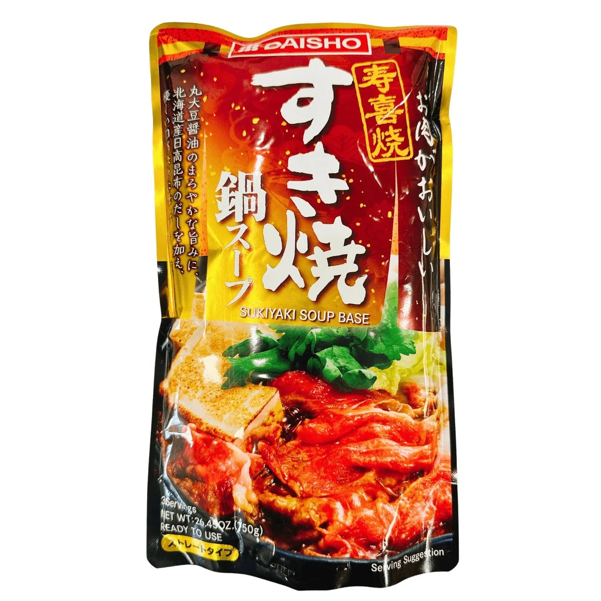 "DAISHO" SUKIYAKI NABE SOUP 750G